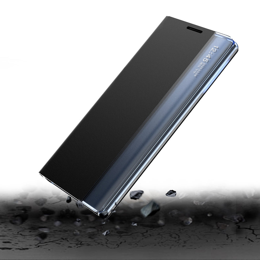 Ny Sleep Case-hylster til Samsung Galaxy S23+ med flip stand blå