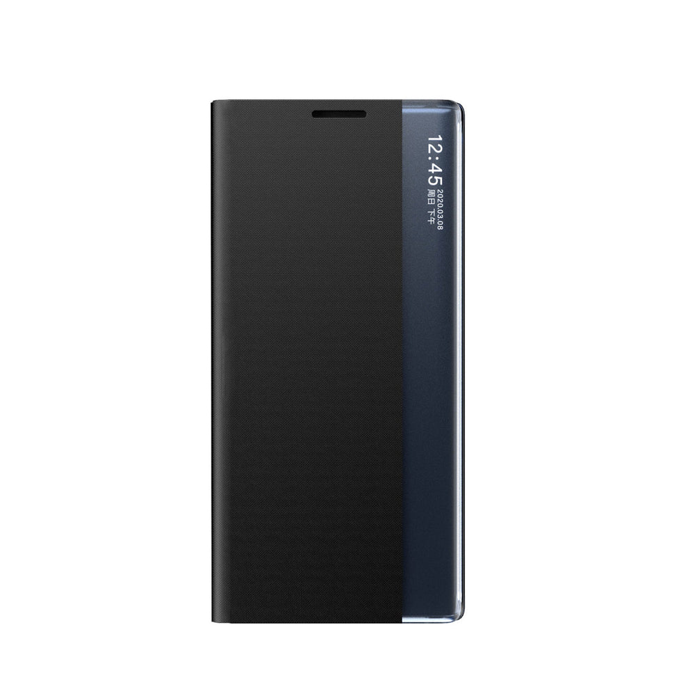 Ny Sleep Case case til Samsung Galaxy S23+ cover med flip stand sort