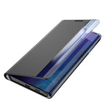 Ny Sleep Case til Samsung Galaxy S23 cover med flip stand sort