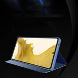Clear View Case cover til Samsung Galaxy S23+ flip cover sort