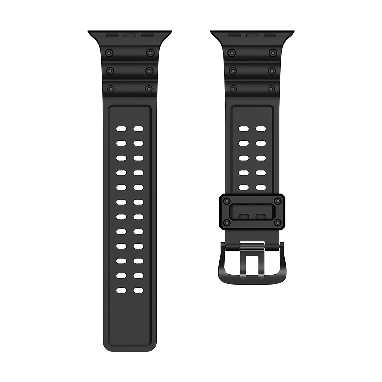 Strap Triple Protection for Apple Watch 38 / 40 / 41 mm bracelet strap - black
