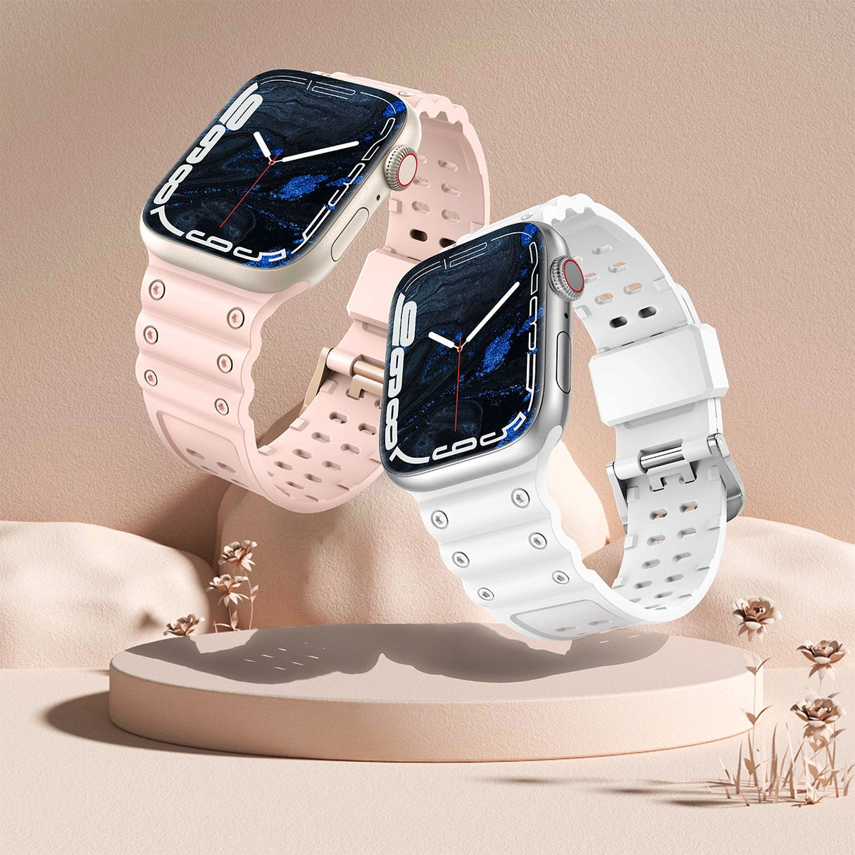 Strap Triple Protection til Apple Watch 38 / 40 / 41 mm band armbånd - grøn
