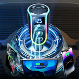 Joyroom hurtigbiloplader 4in1 USB-A QC3.0 / 2xUSB-C PD 150W sort (JR-CL21)