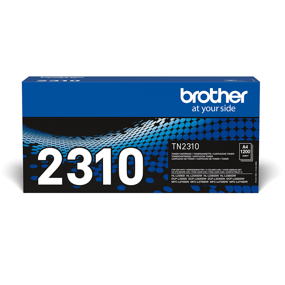 Brother TN-2310 tonerpatron 1 stk Original Sort
