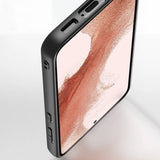Dux Ducis Fino case Samsung Galaxy S23+ cover med silikon ramme blå