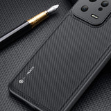 Dux Ducis Fino case til Xiaomi 13 cover med silikon ramme blå