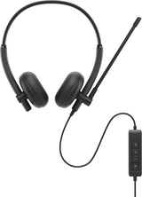 DELL WH125 Headset Ledningsført Kontor/Callcenter USB Type-A Sort