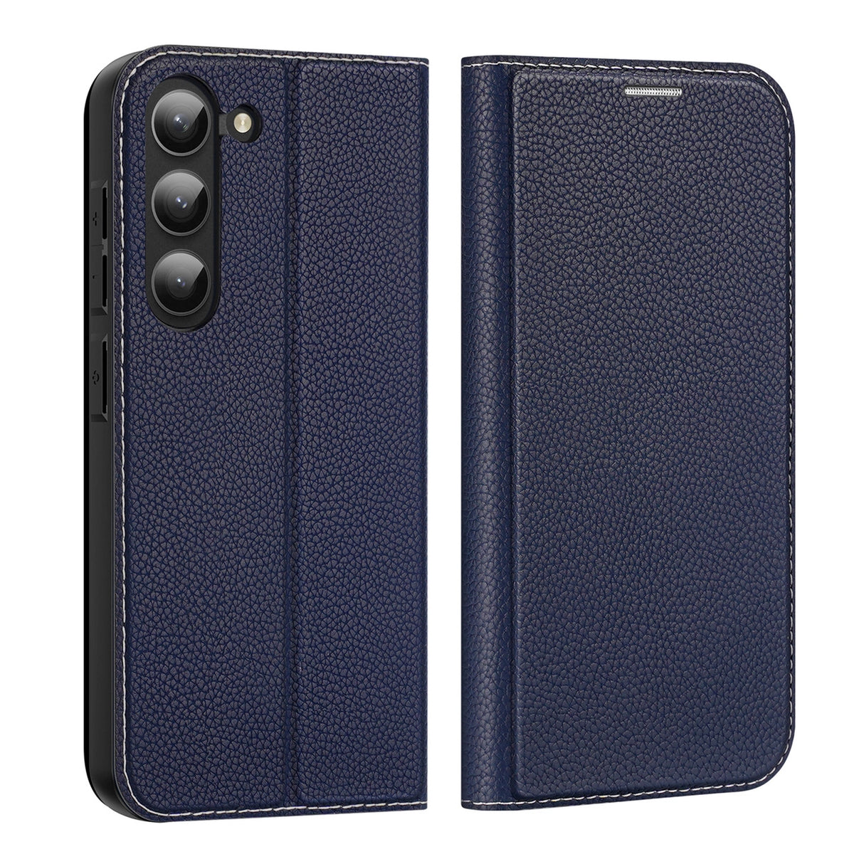 Dux Ducis Skin X2 case Samsung Galaxy S23+ flip case wallet stand blue