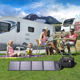 Choetech SC009-V2 solopladning 100W USB-C / 2x USB-A PD QC - sort