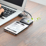 Ugreen 2.5'' / 3.5'' harddisk adapter kabel (USB-A 3.0 - SATA) sort (CR108)