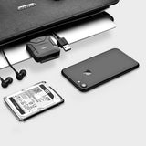 Ugreen 2.5'' / 3.5'' harddisk adapter kabel (USB-A 3.0 - SATA) sort (CR108)