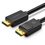 Ugreen DP102 10212 DisplayPort 1.2 4K / DisplayPort 1.2 4K Kabel 3m - sort