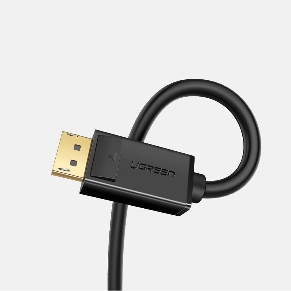 Ugreen DP102 10212 DisplayPort 1.2 4K / DisplayPort 1.2 4K Kabel 3m - sort