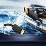Ugreen DP102 10212 DisplayPort 1.2 4K / DisplayPort 1.2 4K Kabel 3m - sort