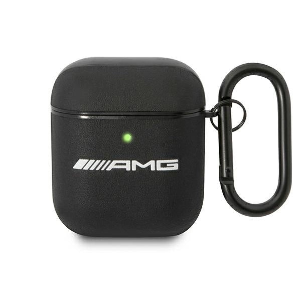 AMG AMA2SLWK AirPods cover sort/sort Læder