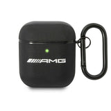 AMG AMA2SLWK AirPods cover sort/sort Læder