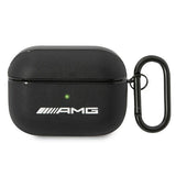 AMG Leather Big Logo-kasse til AirPods Pro - sort