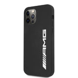 AMG Silicone Big Logo-hylster til iPhone 12 Pro Max - sort