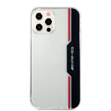 AMG Electroplate Vertical case til iPhone 12 / iPhone 12 Pro - gennemsigtig