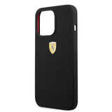 Ferrari FESSIHMP13XBK iPhone 13 Pro Max 6.7" black/black hardcase Silicone MagSafe