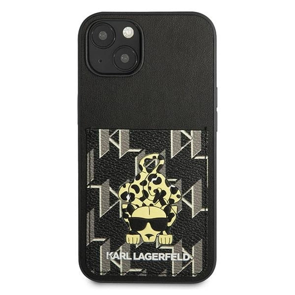 Karl Lagerfeld Karlimals Cardslot case for iPhone 13 - black