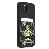 Karl Lagerfeld Karlimals Cardslot case for iPhone 13 - black
