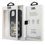 Karl Lagerfeld Karlimals Cardslot case for iPhone 13 - black