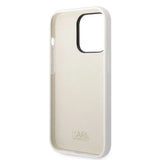 Karl Lagerfeld KLHCP14LSNCHBCH iPhone 14 Pro 6.1" hardcase white/white Silicone Choupette