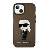 Karl Lagerfeld Ikonik Karl case for iPhone 14 Plus - black
