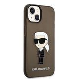 Karl Lagerfeld Ikonik Karl case for iPhone 14 Plus - black