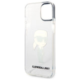 Karl Lagerfeld Ikonik Karl case for iPhone 14 Plus - transparent