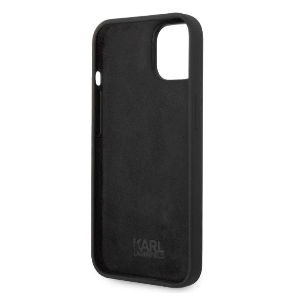 Karl Lagerfeld Silicone Ikonik case for iPhone 14 Plus - black