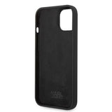 Karl Lagerfeld Silicone Ikonik case for iPhone 14 Plus - black