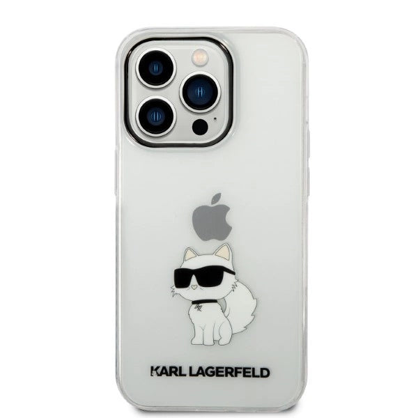 Karl Lagerfeld KLHCP14XHNCHTCT iPhone 14 Pro Max 6.7" transparent hardcase Ikonik Choupette