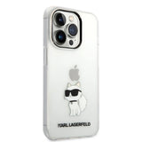 Karl Lagerfeld KLHCP14XHNCHTCT iPhone 14 Pro Max 6.7" transparent hardcase Ikonik Choupette