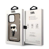 Karl Lagerfeld Ikonik Karl case for iPhone 14 Pro Max - black