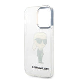 Karl Lagerfeld Ikonik Karl case for iPhone 14 Pro Max - transparent
