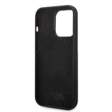 Karl Lagerfeld Silicone Ikonik case for iPhone 14 Pro Max - black