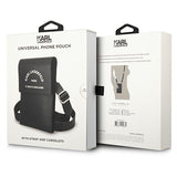 Karl Lagerfeld Embossed RSG håndtaske - sort