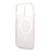 Set Guess GUBPP13XH4EACSP Case+ Charger iPhone 13 Pro Max pink/pink hard case 4G Print MagSafe