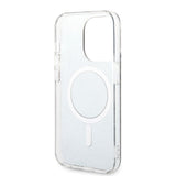 Set Guess GUBPP14LH4EACSK Case+ Charger iPhone 14 Pro 6.1" black/black hard case 4G Print MagSafe