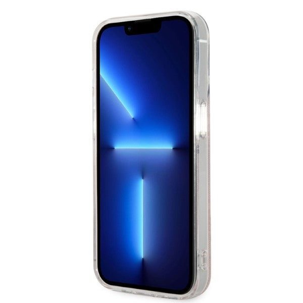 Set Guess GUBPP14LH4EACSP Case+ Charger iPhone 14 Pro 6,1" pink/pink hard case 4G Print MagSafe