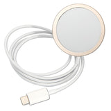 Set Guess GUBPP14SH4EACSK Case+ Charger iPhone 14 6.1" black/black hard case 4G Print MagSafe