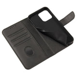 Magnet Case Case for Realme C33 flip cover tegnebog stativ sort