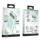Acefast powerbank 10000mAh Sparkling Series hurtig opladning 30W grøn (M1)