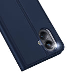 Dux Ducis Skin Pro Case for Realme 10 Pro Flip Card Wallet Stand Blue