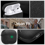 Spigen Urban Fit Case til Apple AirPods Pro 1 / 2 - sort