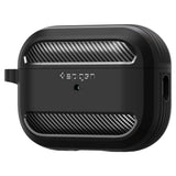 Spigen Rugged Armor Case til Apple AirPods Pro 1 / 2 - Matte Black