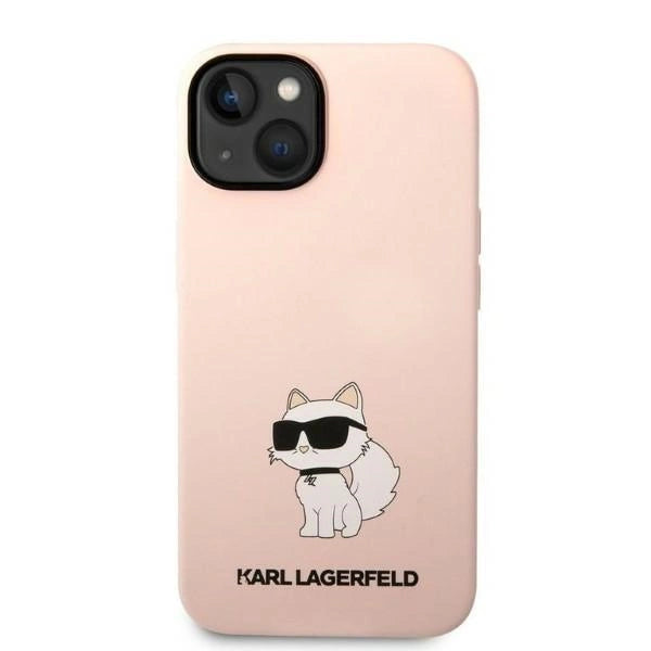 Karl Lagerfeld KLHCP14MSNCHBCP iPhone 14 Plus 6.7" hardcase pink/pink Silicone Choupette