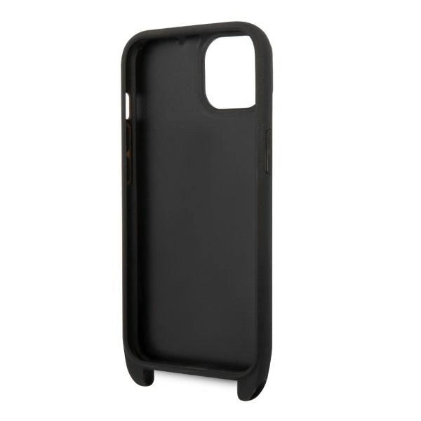 Karl Lagerfeld KLHCP14SSTKMK iPhone 14 6.1" black/black hardcase Monogram Ikonik Patch